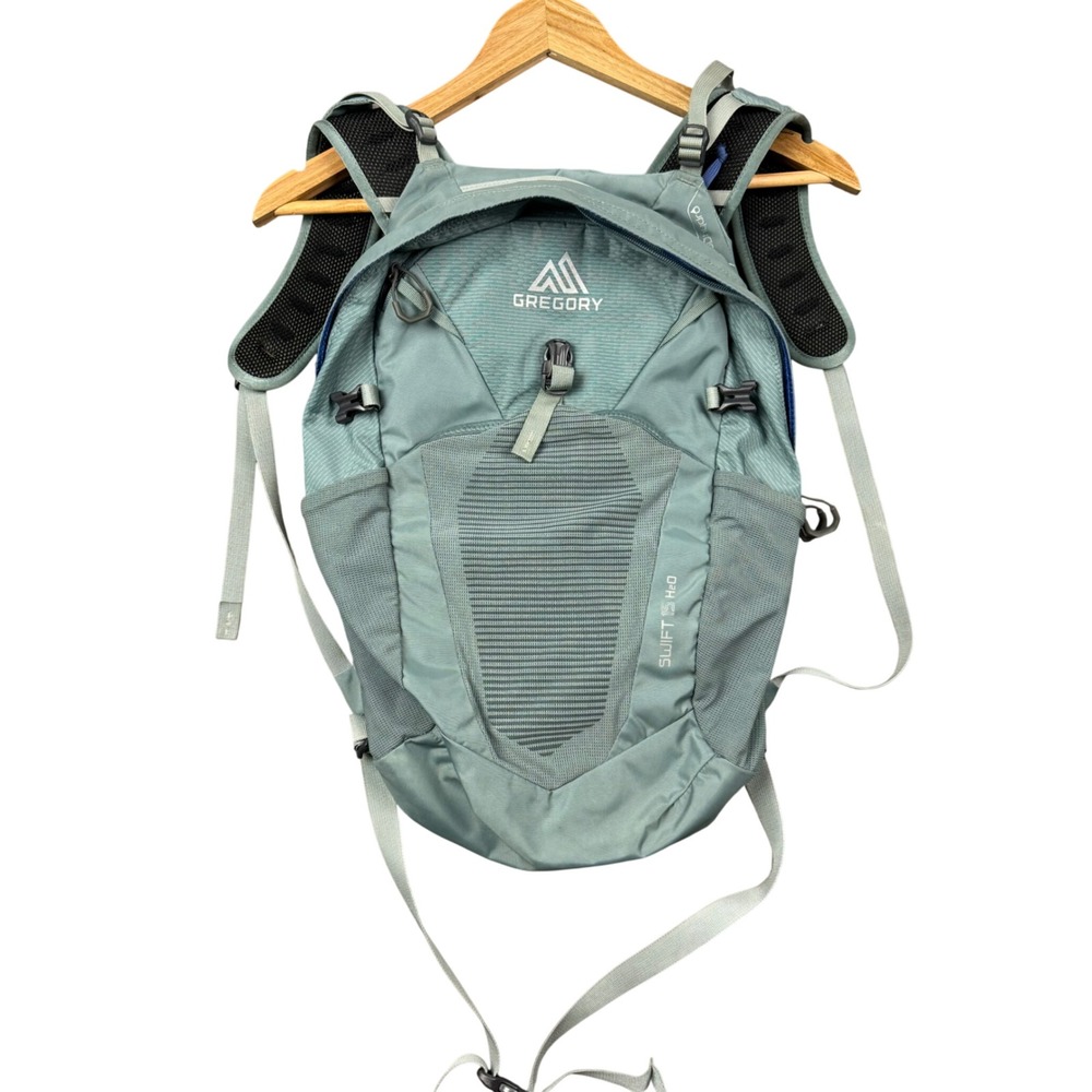 Gregory Swift 15 H2O Hydration Backpack Juniper Blue Hiking Daypack Mesh Back